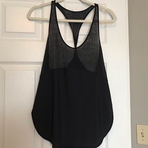 Lululemon Twist & Train Lace Racerback Singlet